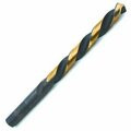 Champion Cutting Tool 31/64in - XG38 BlackGold Drills, 3/8in Shank, 135 deg Split, HSS, & Gold Surface Treatment, 6PK CHA XG38-31/64